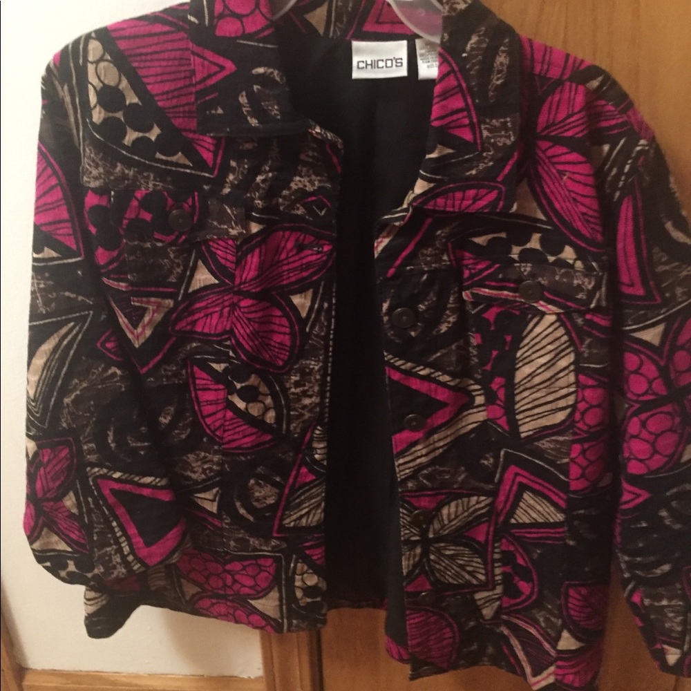 Chico’s jacket size 2 - Picture 3 of 4